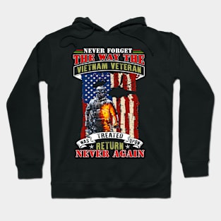 US Veteran Never Forget The Way The Vietnam Veteran Hoodie